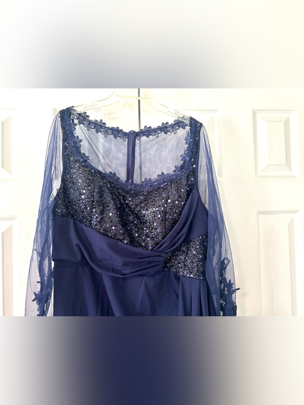 Shein curve wedding dress mother of bride/grandmother or prom woman size 4x maxi - Picture 3 of 6
